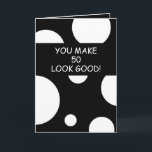 Carte Brother Joke Black Personnalisé Bro 50e anniversai<br><div class="desc">Brother Joke Black Personnalisé Bro 50th Birthday, un design magnifique destiné à toute personne recherchant de belles cartes d'anniversaire pour frère, cartes d'anniversaire pour frère aîné ou cartes d'anniversaire pour frère cadet, celui-ci serait cool. Le design est composé d'un arrière - plan couleur avec quelques cercles blancs, il est personnalisable,...</div>