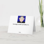 Carte BROTHER SUN and SISTER MOON (Dos)