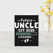 Carte Brother To Uncle Pregnancy Announcement - Future U (Fleur jaune)
