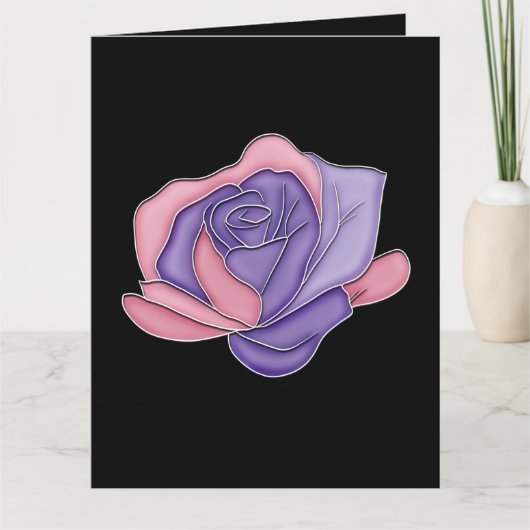 Carte Brouiller et fleurir (Devant)