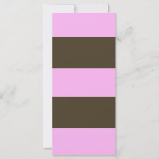 Carte Brown blanc rose et chocolat par STaylor (Devant)