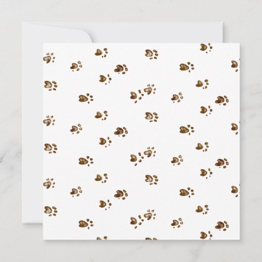 Carte Brown Cocker Spaniel Chien maman Chiot Animaux Ani (Dos)