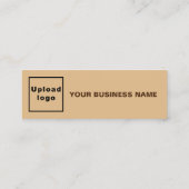 Carte Brown de la marque d'affaires sur mini-taill (Dos)