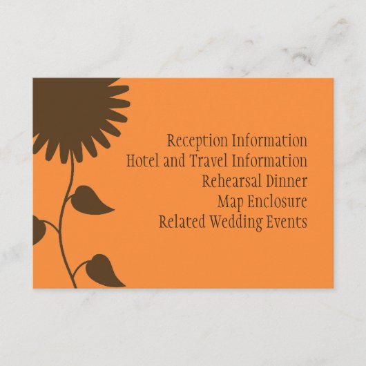 Carte Brown du boîtier de tournesol (Devant)