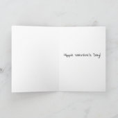Carte Brown Hippie Valentine ou Anniversaire (Intérieur)