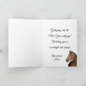 Carte Brown horse (Intérieur)