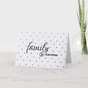 Carte bru polka d'anniversaire