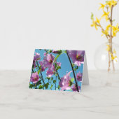 Carte Bruant des arbres (Lavatera arborea) (Fleur jaune)