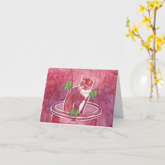 Carte Bruce Ariss (Fleur jaune)