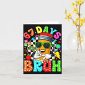 Carte Bruh 67 Days Of School Sungles 67th Day Of School (Fleur jaune)