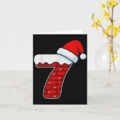 Carte Bruh 67 Six Seven 6 7 Meme Christmas Funny (Fleur jaune)