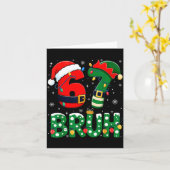 Carte Bruh 67 Six Seven 6 7 Meme Christmas Funny Boy Gir (Fleur jaune)