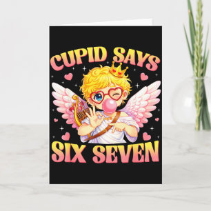 Carte Bruh 67 Six Seven 6 7 Mème Saint-Valentin Drôle Fe
