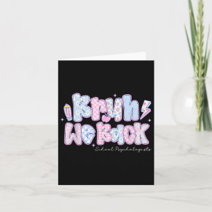 Carte Bruh Nous Retournons L'École Psychologues Pencil R