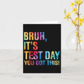 Carte Bruit Son Jour De Test Vous Avez Ce Jour De Test E (Fleur jaune)