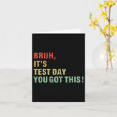 Carte Bruit Son Jour De Test Vous Avez Ce Jour De Test E (Fleur jaune)