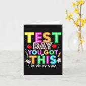 Carte Bruit Son Jour De Test Vous Avez Ce Jour De Test E (Fleur jaune)