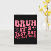 Carte Bruit Son Jour De Test Vous Avez Ce Jour De Test E (Fleur jaune)