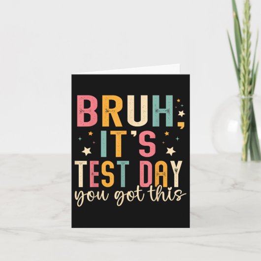 Carte Bruit Son Jour De Test Vous Avez Ce Jour De Test E (Devant)