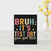 Carte Bruit Son Jour De Test Vous Avez Ce Jour De Test E (Fleur jaune)