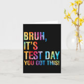 Carte Bruit Son Jour De Test Vous Avez Ce Jour De Test E (Fleur jaune)
