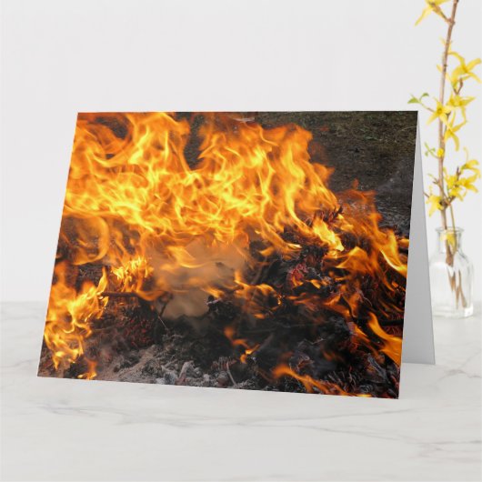 Carte Brûleur (Fleur jaune)