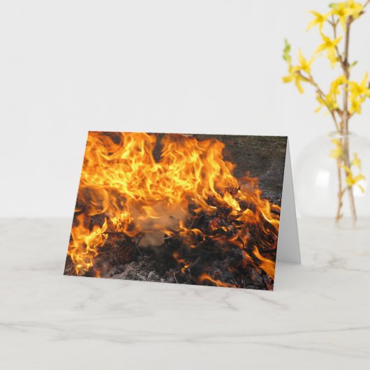 Carte Brûleur (Fleur jaune)