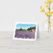 Carte Brume pourpre (Fleur jaune)