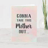 Carte Brunch de la fête des mères (Devant)