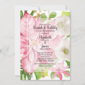 Carte Brunch de Noël et douche à bulles (Devant)