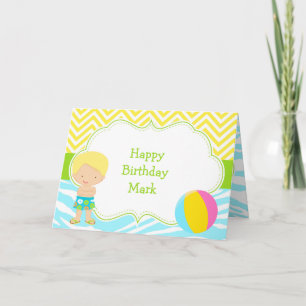 Carte Brunette Hair Pool Party Bash Party