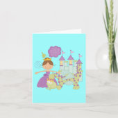 Carte Brunette Princesse (Devant)
