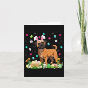 Carte Bruxellois Griffon Chien Pâques Chasse aux oeufs B