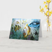 Carte Bubba and Friends Greeting Card (Fleur jaune)