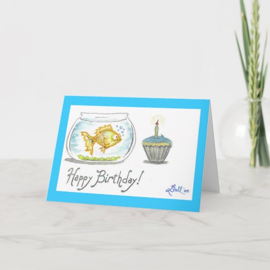 Carte "Bubbly Birthday" (Devant)