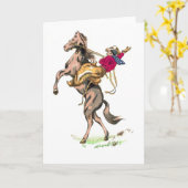 Carte Buckaroo japonais antique 6 (Fleur jaune)