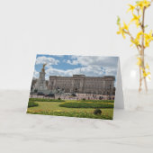 Carte Buckingham Palace Londres Angleterre (Fleur jaune)