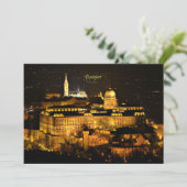 Carte Budapest at Night (Debout devant)