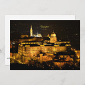Carte Budapest at Night (Devant / Derrière)