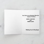 Carte buddah (Intérieur)