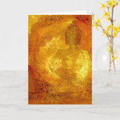 Carte Buddha quote love (Fleur jaune)