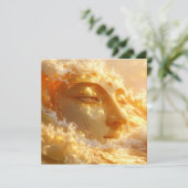 CARTE BUDDHA - ZEN BUDDHISM (Debout devant)