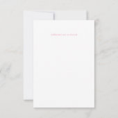 Carte Budget d'invitation religieuse de Pâques (Dos)