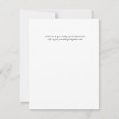 Carte BUDGET Eucalyptus Mariage de verdure (Dos)
