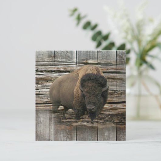 Carte Buffalo (Debout devant)