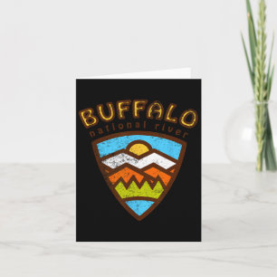 Carte Buffalo National River Randonnée Tee - Arkans Vint