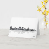CARTE BUFFALO NEW YORK SKYLINE (Fleur jaune)
