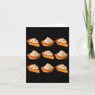 Carte Buffet citrouille tarte Thanksgiving Costume moche