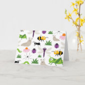 Carte Bugs (Fleur jaune)