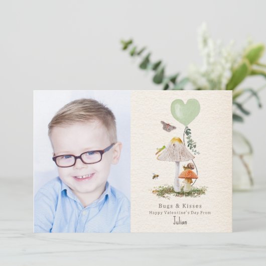 Carte Bugs & Baisers Champignons Salle de classe Valenti (Debout devant)